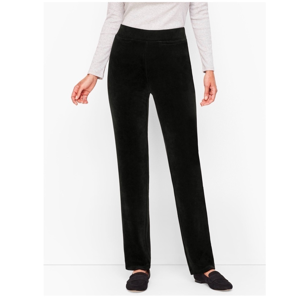 Talbots Black Straight Leg Trousers